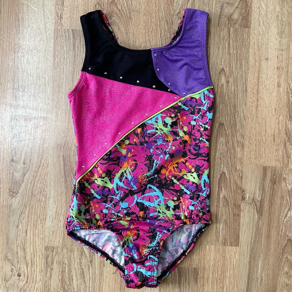Just Imagine Girls Gymnastics Leotard Size Small